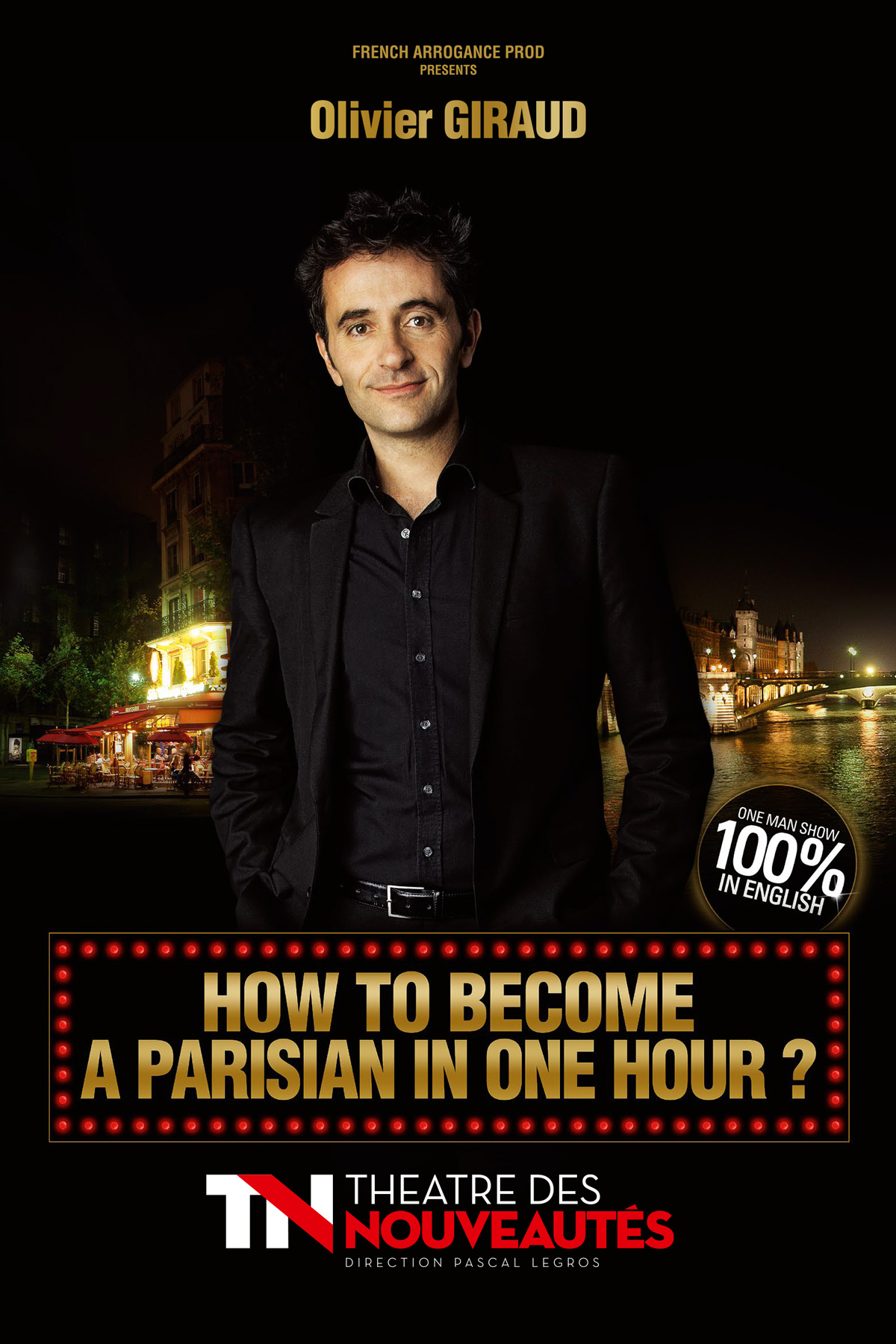 Affiche du spectacle : Olivier Giraud